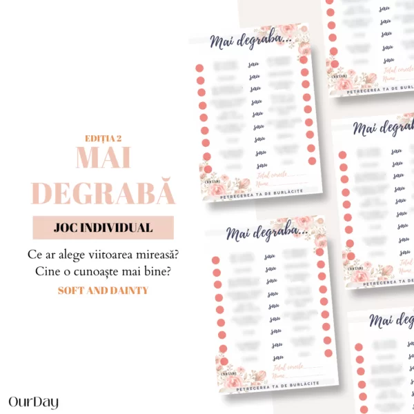 Mai degrabă... - Ediția 2 - Soft and Dainty