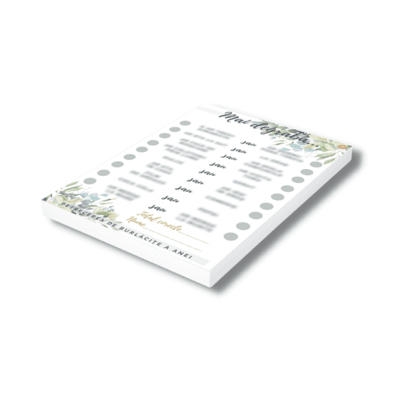 Set complet PERSONALIZAT - Eucalipt - joc petrecere burlăcițe - imagine 2