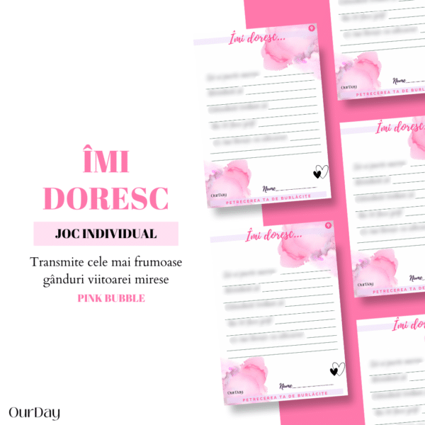 Îmi doresc... - Pink Bubble