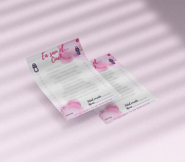 Ea sau el? - Pink Bubble - imagine 2